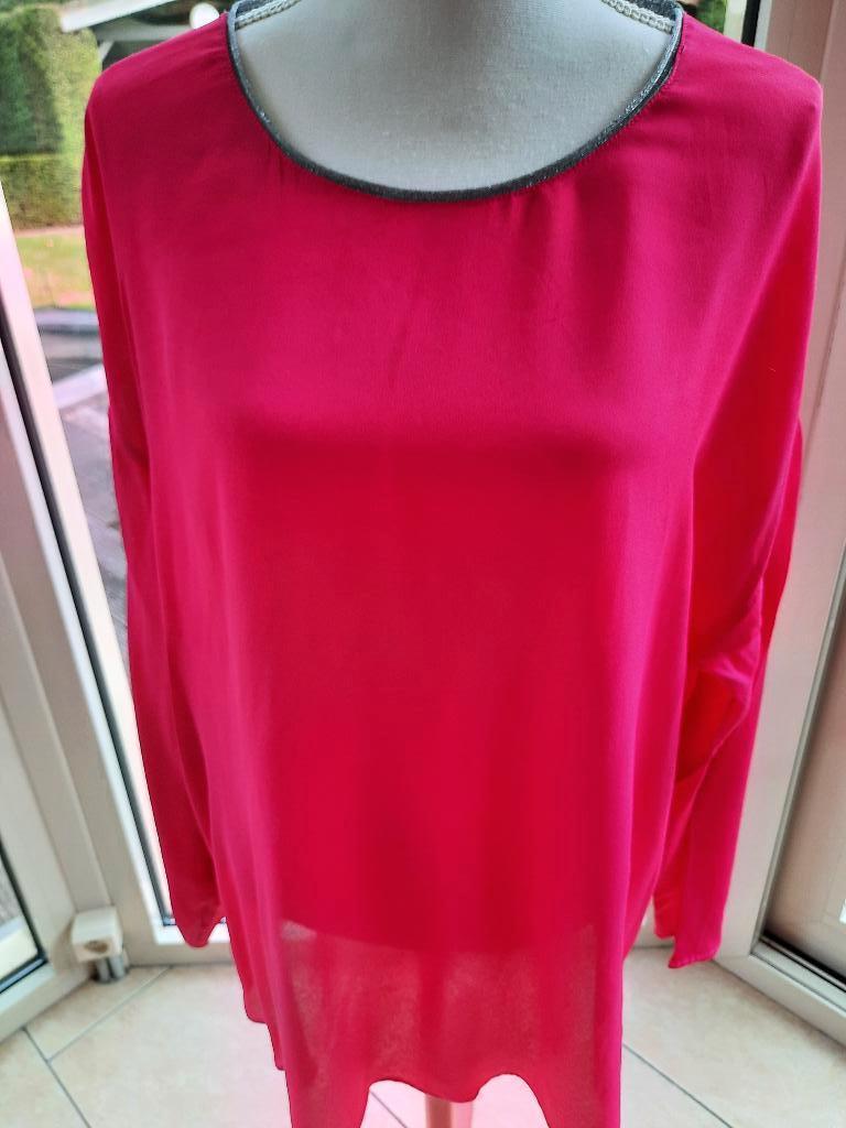 Stijlvolle blouse ELENA MIRO - XXL, Kleding | Dames, Blouses en Tunieken, Zo goed als nieuw, Maat 46/48 (XL) of groter, Roze, Ophalen of Verzenden