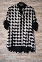 Magna  Pied-de-poule T-shirt  48-50, Zwart, Shirt of Top, Ophalen of Verzenden, Magna