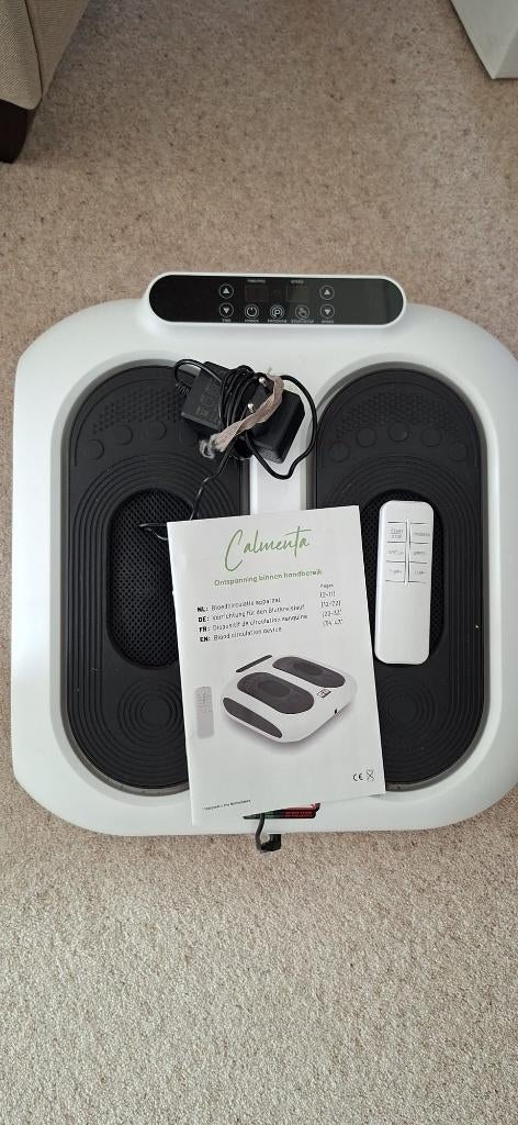 Calmenta bloedcirculatie massage apparaat, Sport en Fitness, Massageproducten, Ophalen, Zo goed als nieuw, Apparaat