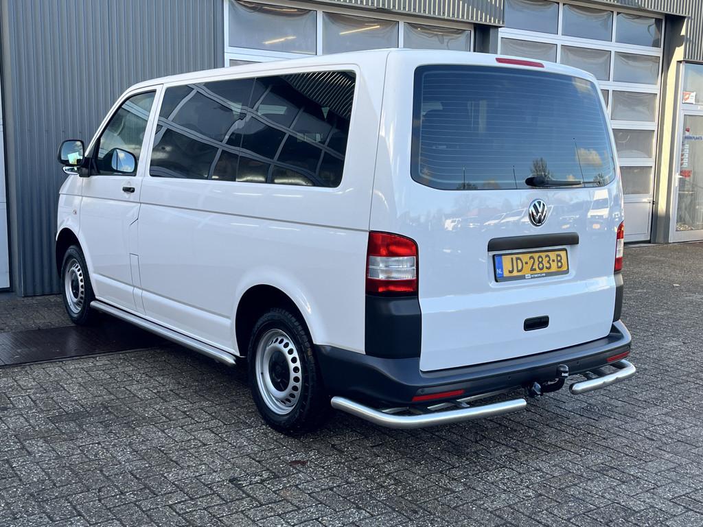 Volkswagen Transporter Kombi 2.0 TDI DSG Automaat L1H1 BTW e, Euro 5, Stof, Gebruikt, Zwart