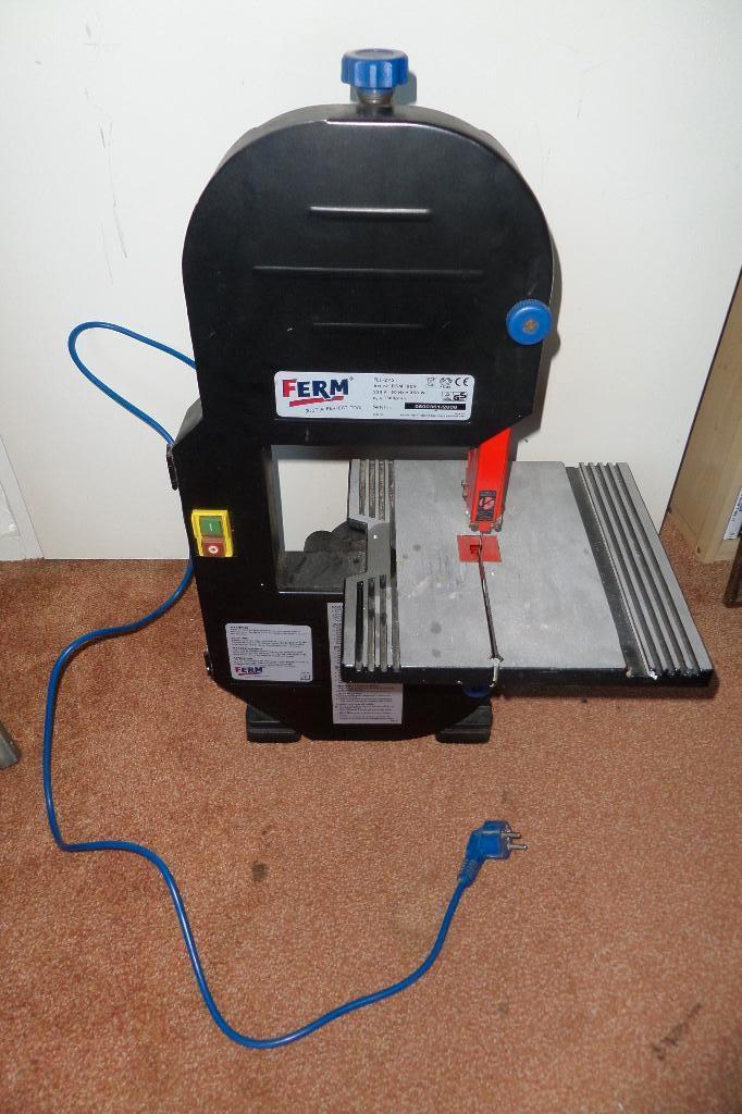 Lintzaag - FERM FLZ-275 - 350 Watt - 17kg in gewicht, Ophalen, 70 mm of meer, Lintzaag, Minder dan 600 watt