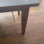 massief houten eettafel, Huis en Inrichting, Ophalen, Gebruikt, Eikenhout, 50 tot 100 cm