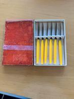 ZWAN Retro fruitmesjes in originele doos, Antiek en Kunst, Antiek | Bestek, Ophalen of Verzenden