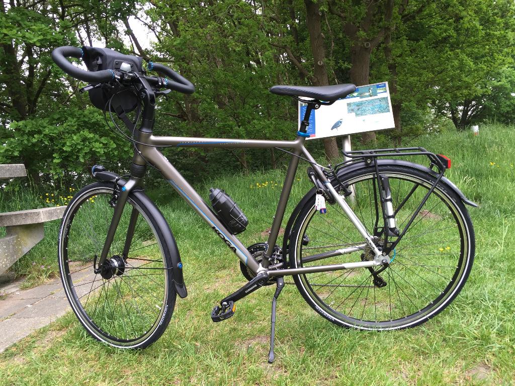 Koga Road Runner Herenfiets 57, Ophalen, 28 inch, Gebruikt, Vering