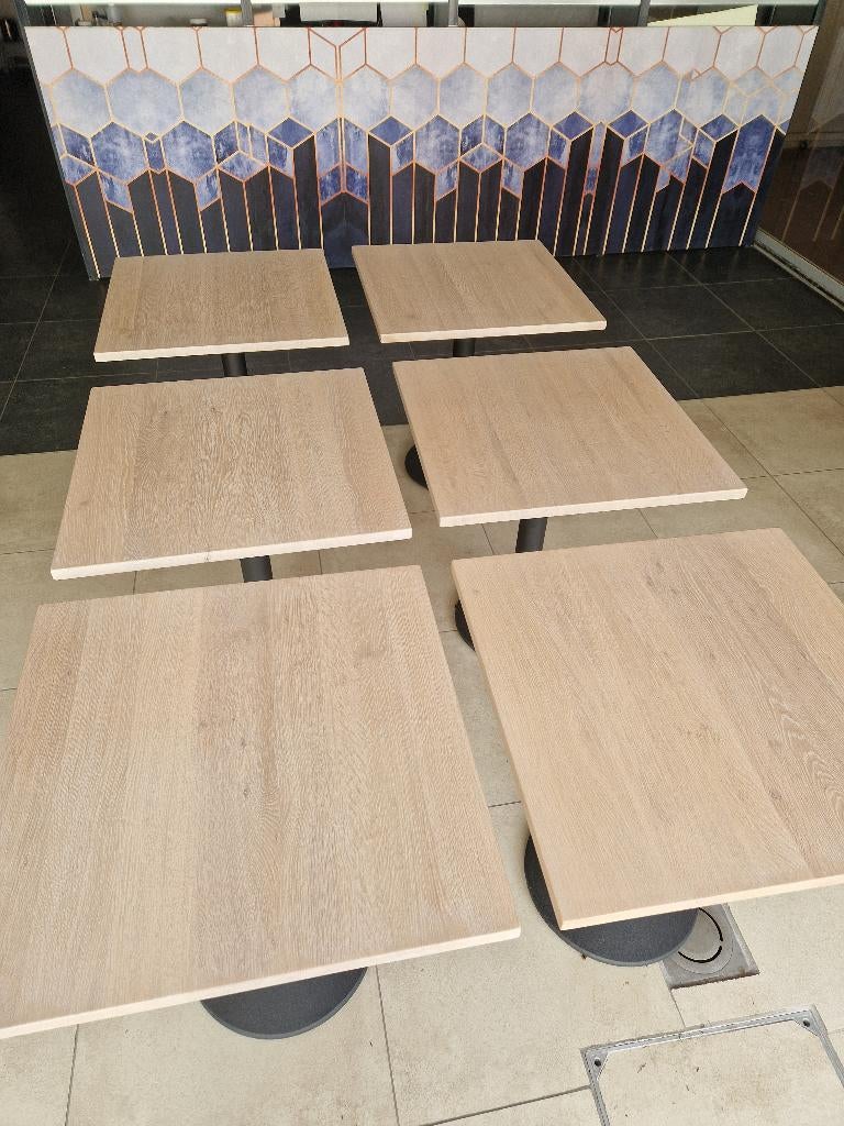 Tafel Met Onderstel  70x70 cm, Huis en Inrichting, Tafels | Eettafels, Ophalen, Gebruikt, 50 tot 100 cm, Vierkant