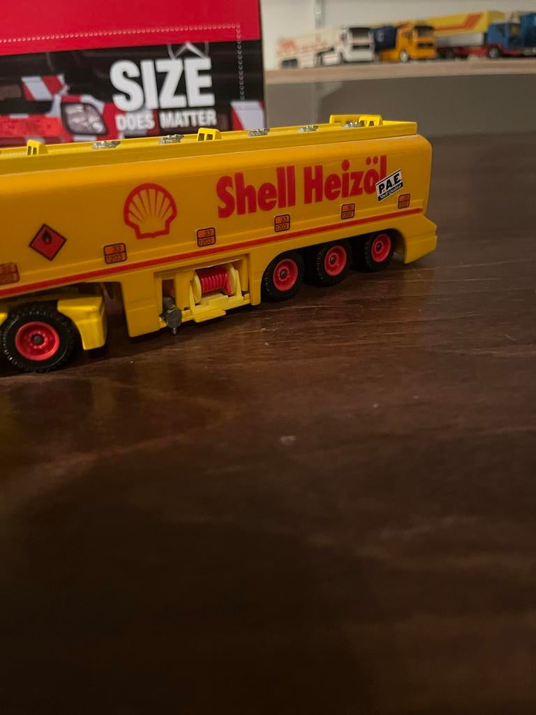Siku tank vrachtwagen Shell schaal 1:55, Overige merken, Gebruikt, 1:50 of kleiner, Ophalen of Verzenden