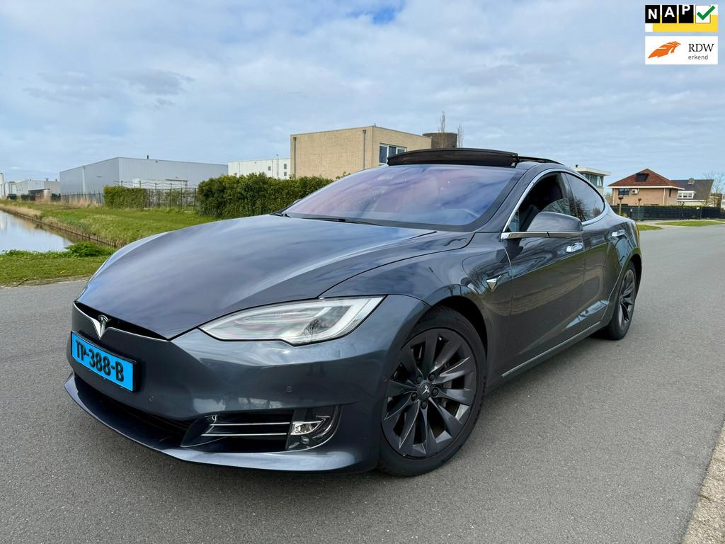 Tesla Model S 75D Base TAXI KLAAR/PANO/NAP/APK, Auto's, Tesla, Lichtsensor, Gebruikt, 315 min, Hatchback