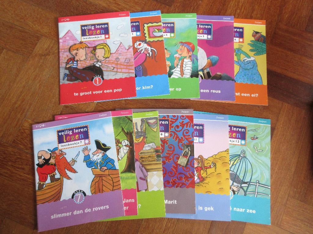 11 x Veilig  Leren Lezen Zon Groep 3   Avi Start / M3 / E3, Boeken, Ophalen of Verzenden, Gelezen, Fictie algemeen