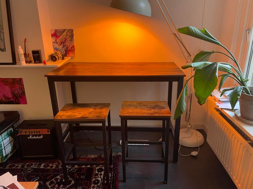 Vintage Bartafel, Ophalen, Zo goed als nieuw