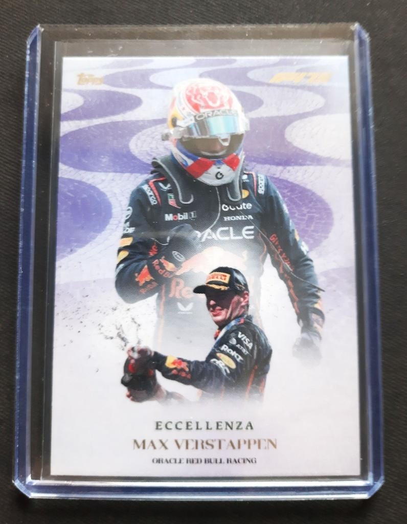 Max Verstappen Topps Eccellenza La Passione 2025 kaart, Ophalen of Verzenden, Nieuw, Plaatje