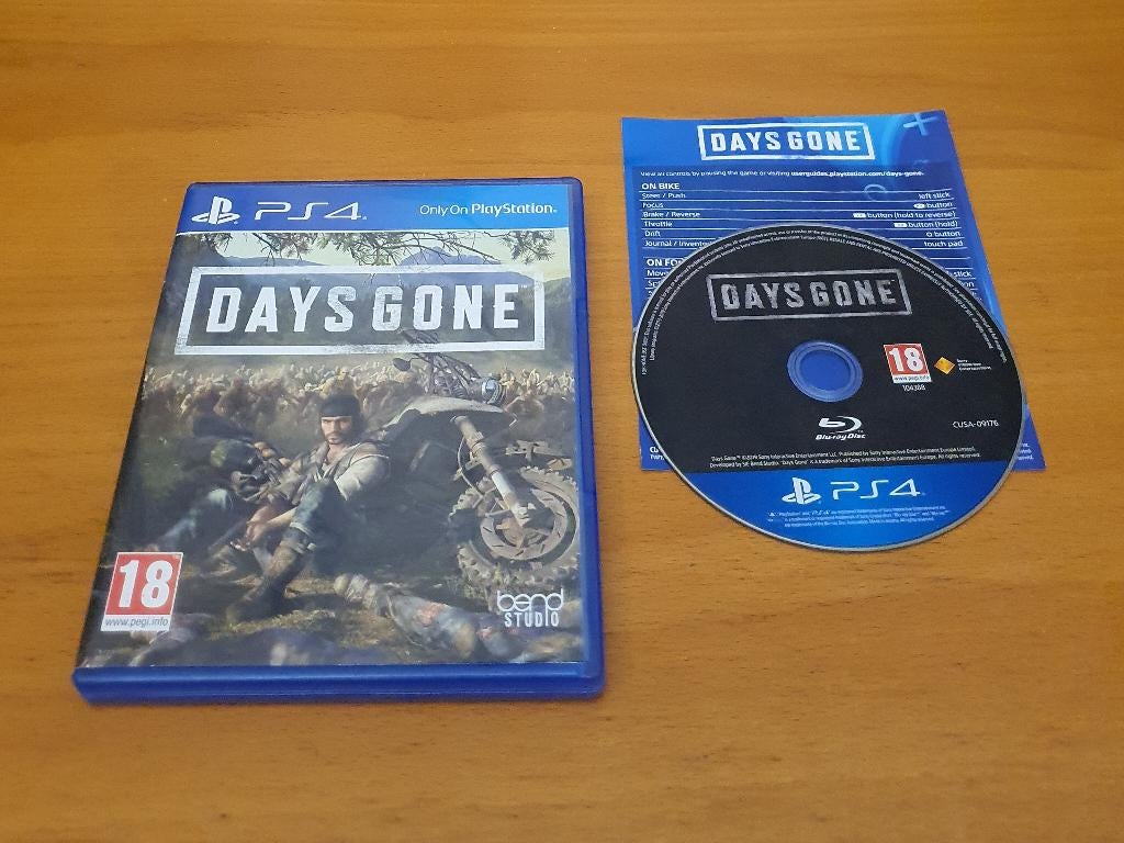 PS4 | DAYS GONE, Spelcomputers en Games, Games | Sony PlayStation 4, Avontuur en Actie, Gebruikt, Vanaf 18 jaar, 1 speler