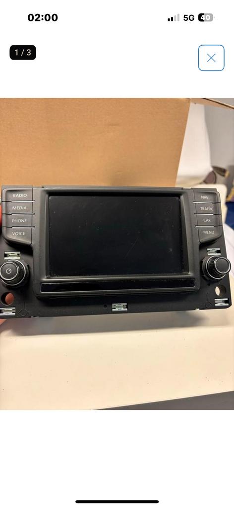 Complete Volkswagen Discover Media MIB2 navigatie set, Ophalen of Verzenden, Zo goed als nieuw