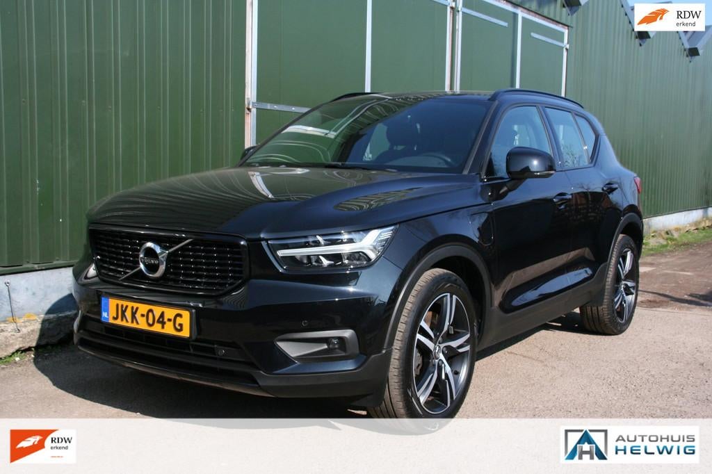 Volvo XC40 1.5 T5 Recharge R-Design, SPORT LEER, NAVIGATIE,, Auto's, Volvo, Zwart, Plug-in hybride, Bedrijf, Lichtsensor