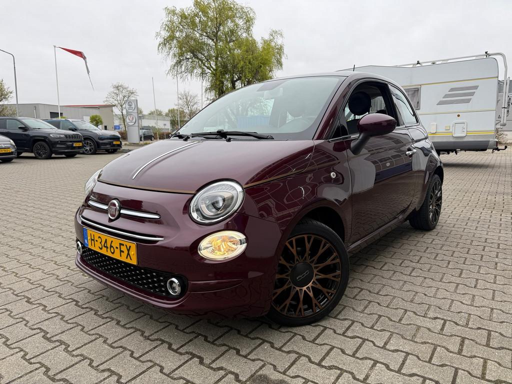 Fiat 500 1.2 Collezione Automaat, Auto's, 12 maanden, Stof, Gebruikt, 4 cilinders