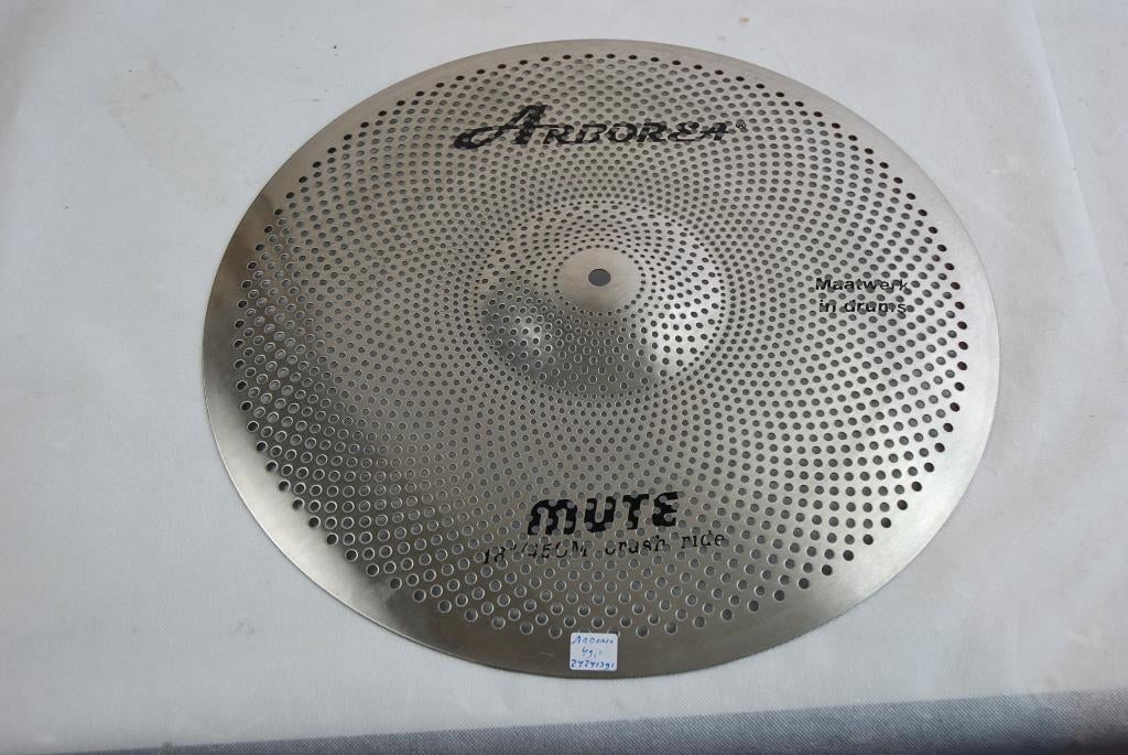 Arborea Low volume bekken crash / ride 18 inch  <24241391>, Gebruikt, ., Drums of Percussie, Ophalen of Verzenden