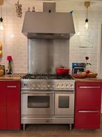 Boretti 6-pits gasfornuis met 2 ovens, Ophalen, Gebruikt, 60 cm of meer, Grill