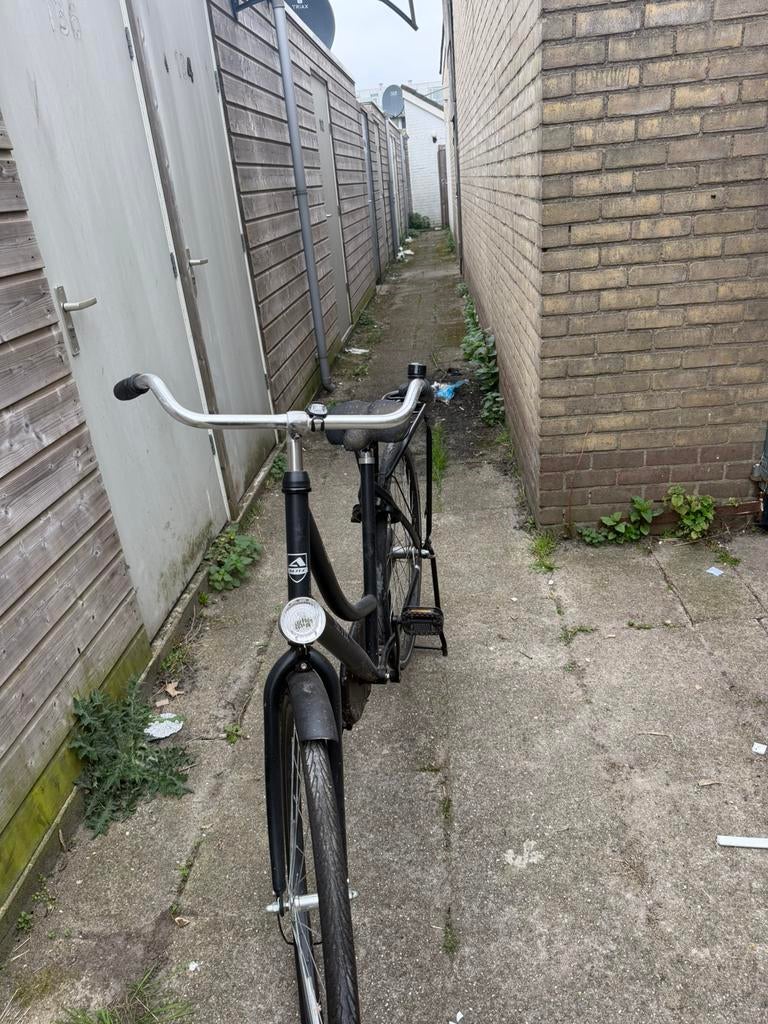 Omafiets, Ophalen, Gebruikt