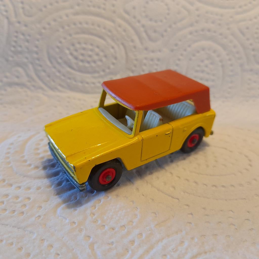 Matchbox Lesney Field car. red hubs., Ophalen of Verzenden, Gebruikt, Auto