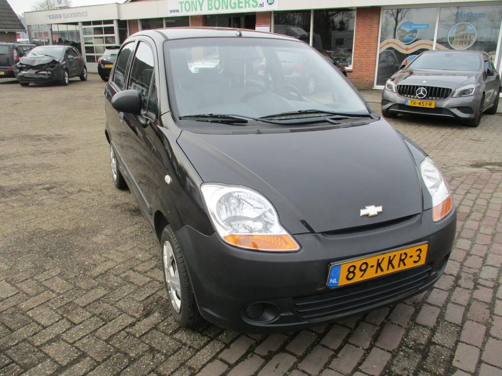 Chevrolet Matiz 0.8 Pure (bj 2009), Auto's, Chevrolet, Matiz, Zwart, Bedrijf, Handgeschakeld