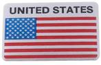 USA vlag Aluminium plaatje #4, Ophalen of Verzenden