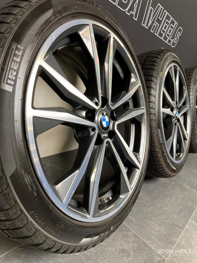 19” originele BMW X1 F48 X2 F39 velgen + winterbanden 715M, 19 inch, Gebruikt, -, -