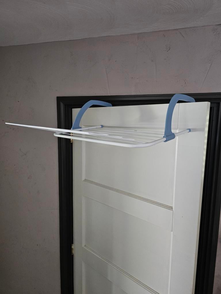 Compact droogrek voor deur, balkon verwarming, Ophalen of Verzenden, Nieuw, Wasrek