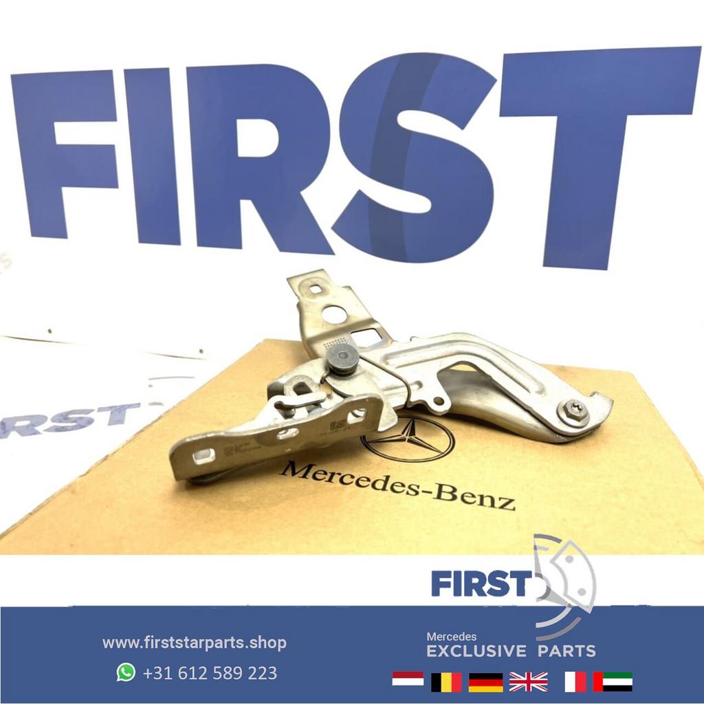 W177 V177 MOTORKAP SCHARNIER SET A KLASSE Origineel Mercedes, Gebruikt, -, Ophalen of Verzenden, -