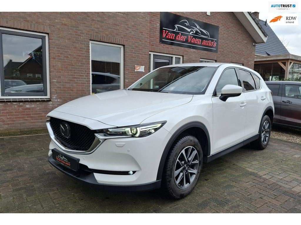 Mazda CX-5 2.0 SkyActiv-G 165 Luxury Dealer onderhouden. Led, Auto's, Mazda, Bedrijf, Te koop, CX-5, 360° camera, ABS, Achteruitrijcamera