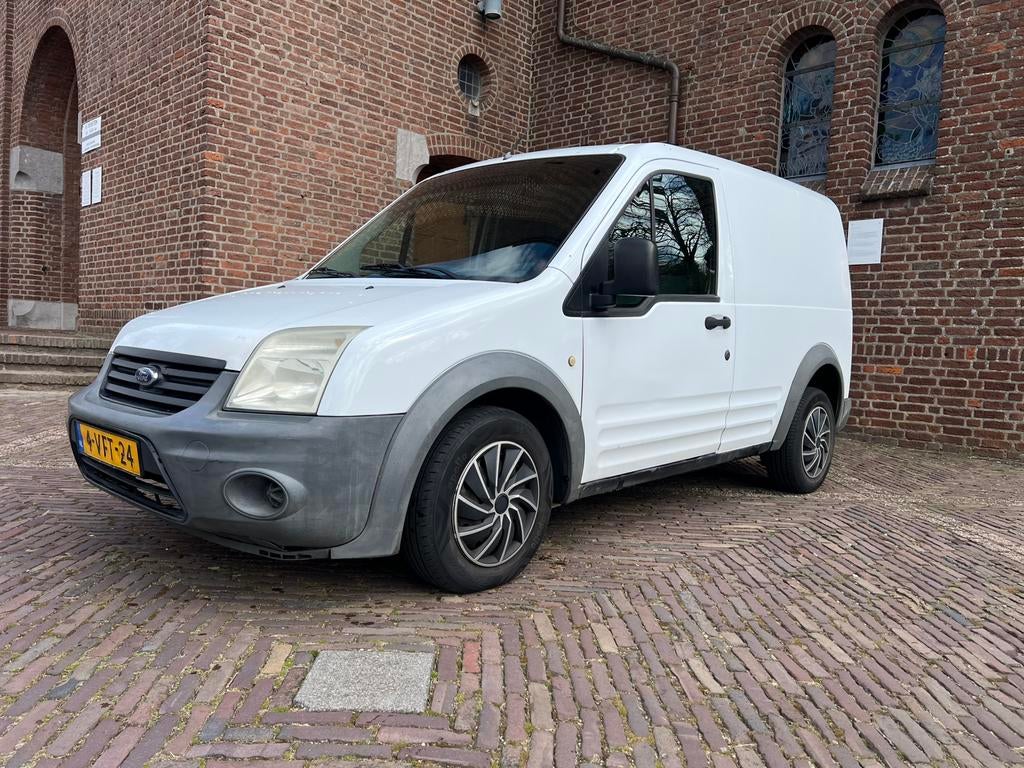 Ford transit connect 1.8 Tdci 2009, Auto's, Bestelauto's, Voorwielaandrijving, Stof, 4 cilinders, Wit