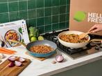 HelloFresh tot € 95 kortingsvoucher + gratis GreenPan, Eén persoon, Kortingsbon