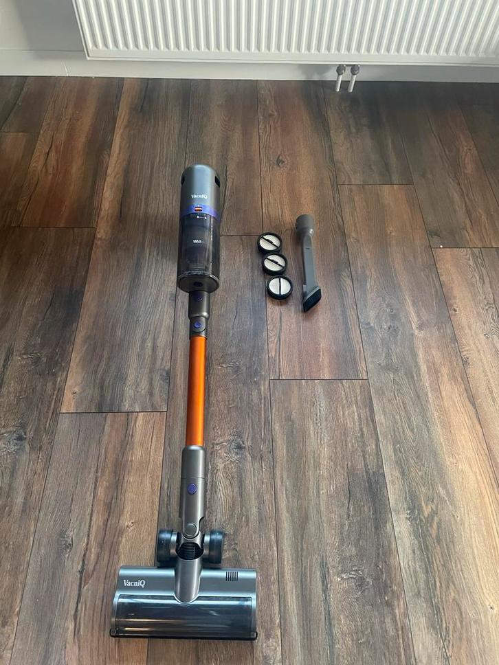 VacnIQ Draadloze Steelstofzuiger met Accu en Accessoires, Witgoed en Apparatuur, Stofzuigers, Zo goed als nieuw, Stofzuiger, Minder dan 1200 watt
