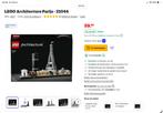 Lego 21044, architecture Parijs, Ophalen of Verzenden, Nieuw, Complete set, Lego