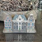 Set van 3 miniatuur grachtenpandjes, Huis en Inrichting, Ophalen of Verzenden, Zo goed als nieuw