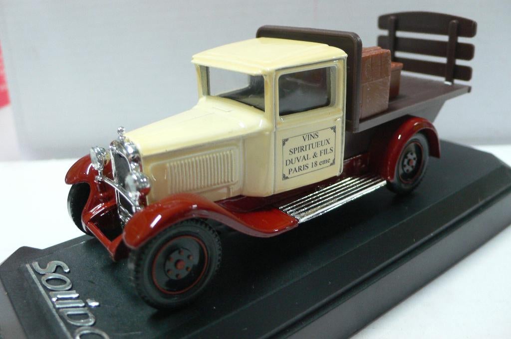 citroen c4 truck - slijterij duval parijs - solido 1/43, Verzenden, Nieuw, Auto, Solido