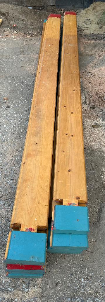 Grenen planken 270cm, Ophalen, Gebruikt, 25 tot 50 mm, Grenen