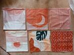 Set van 6 nieuwe Boheemse Kussenhoesjes - Diverse Patronen, Ophalen of Verzenden, Nieuw, Overige kleuren, Vierkant