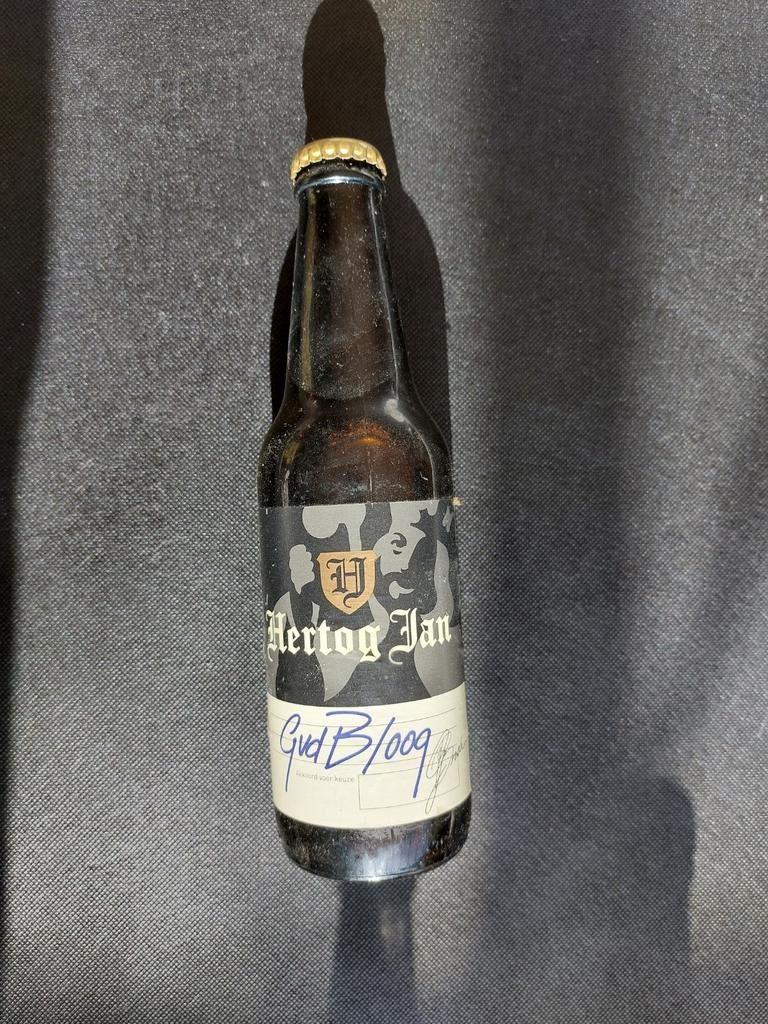 Hertog Jan bierflesje GvdB/009, Verzamelen, Biermerken, Ophalen of Verzenden, Nieuw, Flesje(s), Hertog Jan