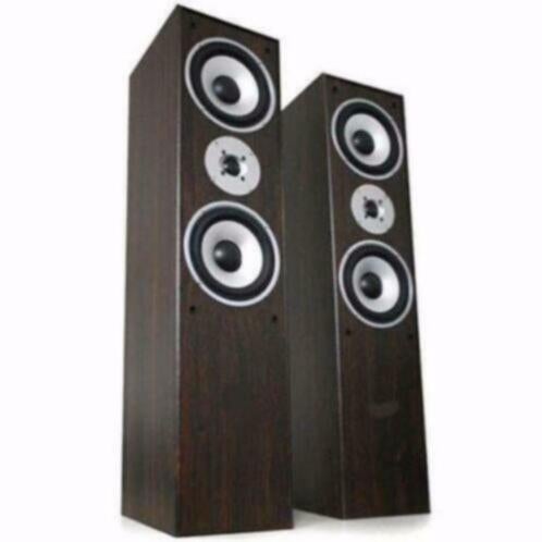 3 Weg HiFi bass reflex speakers 180 Watt Max Bruin, Overige merken, ., Nieuw, Ophalen of Verzenden