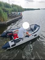 Opblaasbare boot met Mercury 4pk moter 3 weken gebruikt., Ophalen, Zo goed als nieuw