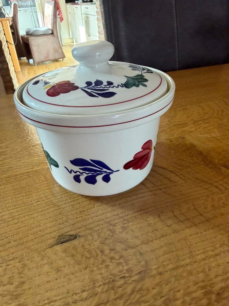 Boerenbont snoep pot, Overige typen, Ophalen of Verzenden, Zo goed als nieuw, Aardewerk