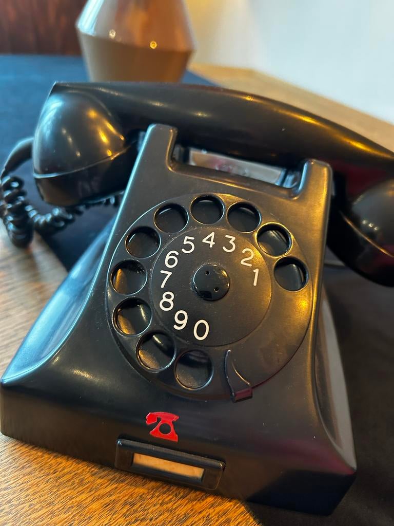 Nette Bakeliet Telefoon - Werkend & Decoratief, Antiek en Kunst, Ophalen of Verzenden