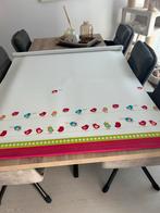 Gratis! Lief! Rolgordijn met vrolijke vogeltjes 120x190, Ophalen, Gebruikt, 100 tot 150 cm, Wit