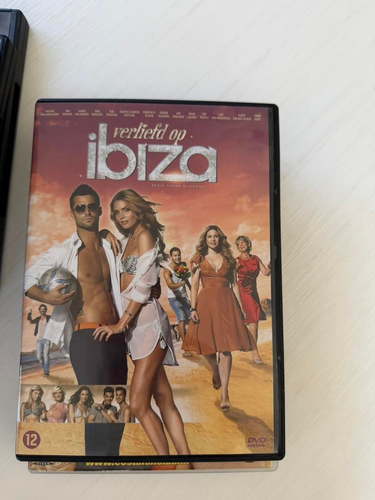 Dvd Verliefd op Ibiza (Rick Engelkes/Kim Feenstra), Ophalen of Verzenden, Zo goed als nieuw, Komedie, Film
