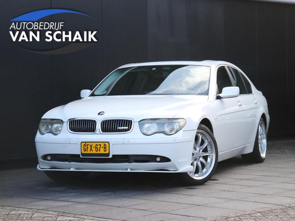 BMW 7-serie 745i | HARTGE |LEDER | MEMORY | SCHUIFDAK | SOFT, Automaat, Wit, 4398 cc, Bedrijf