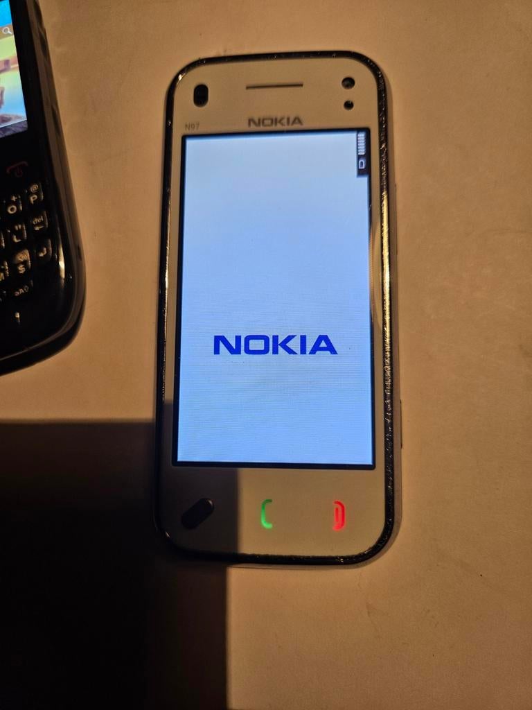 Nokia N97 - Klassieke Smartphone, Telecommunicatie, Mobiele telefoons | Nokia, Ophalen, Gebruikt, Schuifmodel, Wit