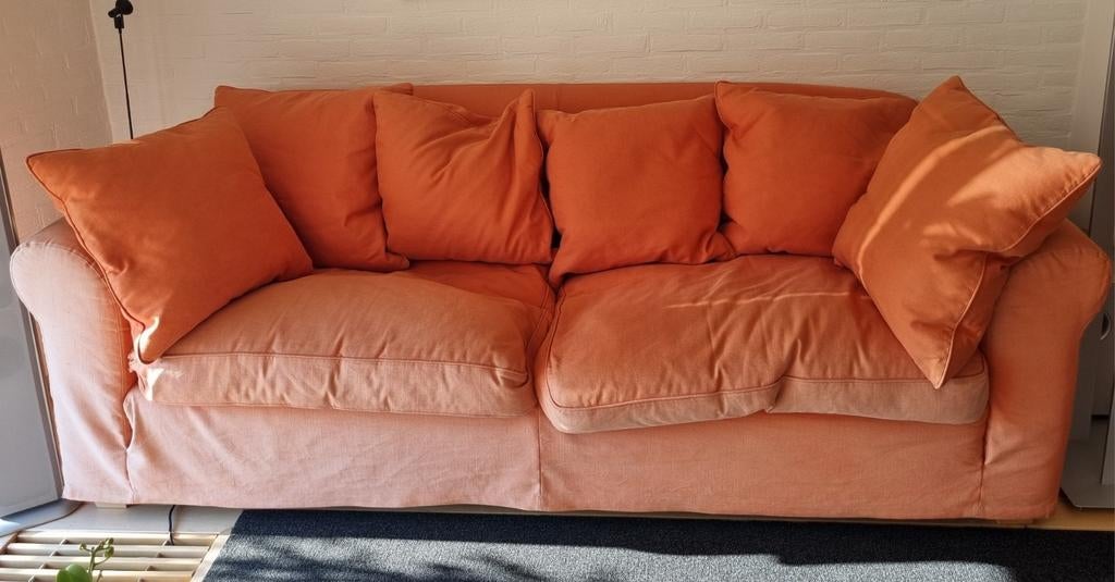 4 persoons leefbank, Huis en Inrichting, Banken | Bankstellen, Ophalen, Gebruikt, 75 tot 100 cm, Vierpersoons of meer