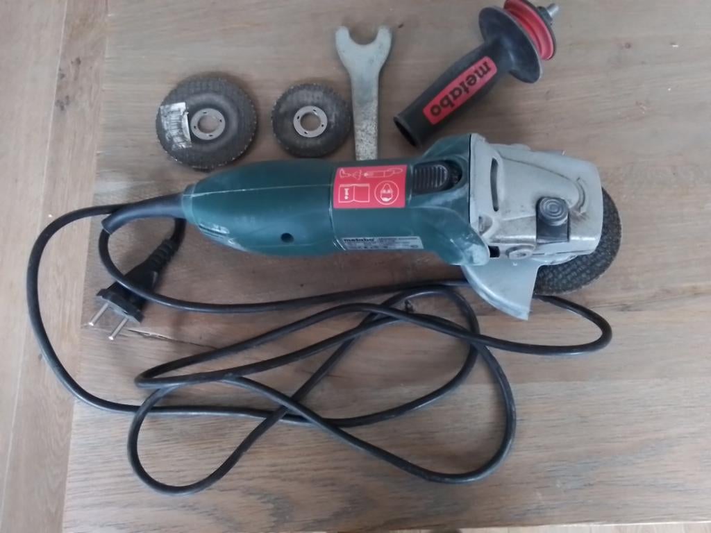 Haakse slijper, Ophalen of Verzenden, 700 tot 1000 watt, Haakse handslijpmachine