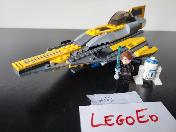 Lego 7669 - Anakin's Jedi Starfighter - Star Wars, Kinderen en Baby's, Speelgoed | Duplo en Lego, Zo goed als nieuw, Lego, Complete set