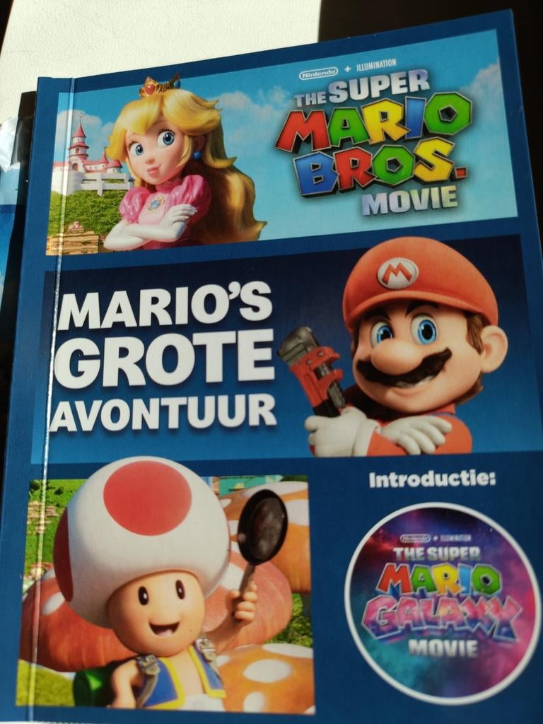 Mario Boekje - Mario's Grote Avontuur, Ophalen, Nieuw, Nintendo / Illumination, Fictie algemeen