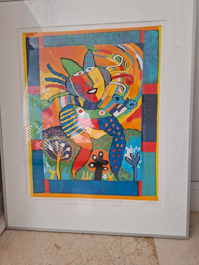 Clemens Briels zeefdruk, Ophalen of Verzenden